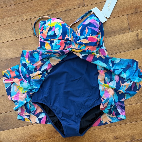 Gottex Multicolor Floral Swim Dress - Picture 7 of 7